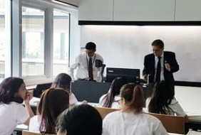 A Lesson at mahidol University with Pro. Alessandro Stasi Law Lesson at Mahidol University